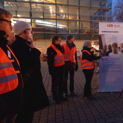 Lokalforum Sieboldstraße 2019: Blick auf die ZV StUB Mitarbeitenden