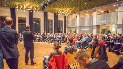 1. Dialogforum: Blick in den Saal