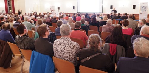 Lokalforum Regnitzquerung 2019: Blick in den Saal 