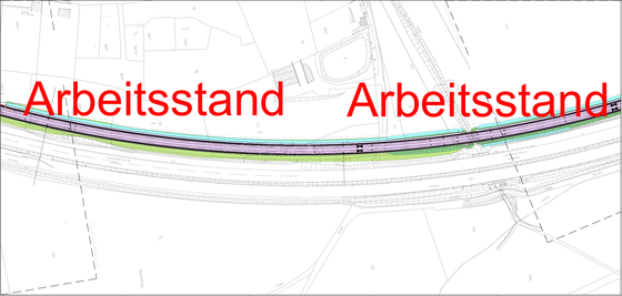 Aktueller Planungsstand: Hutgraben