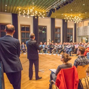 1. Dialogforum: Blick in den Saal