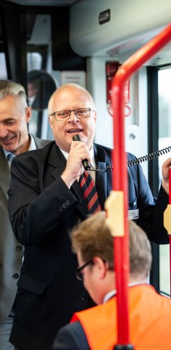 7. Dialogforum: Fahrt mit der Straßenbahn