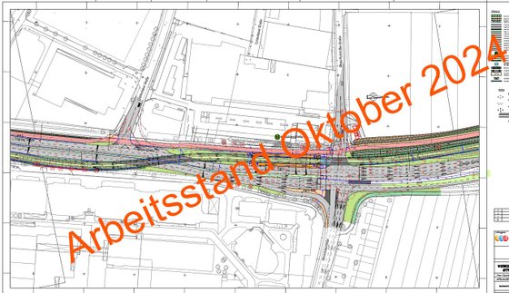 Aktueller Planungsstand: Moosäckerstraße